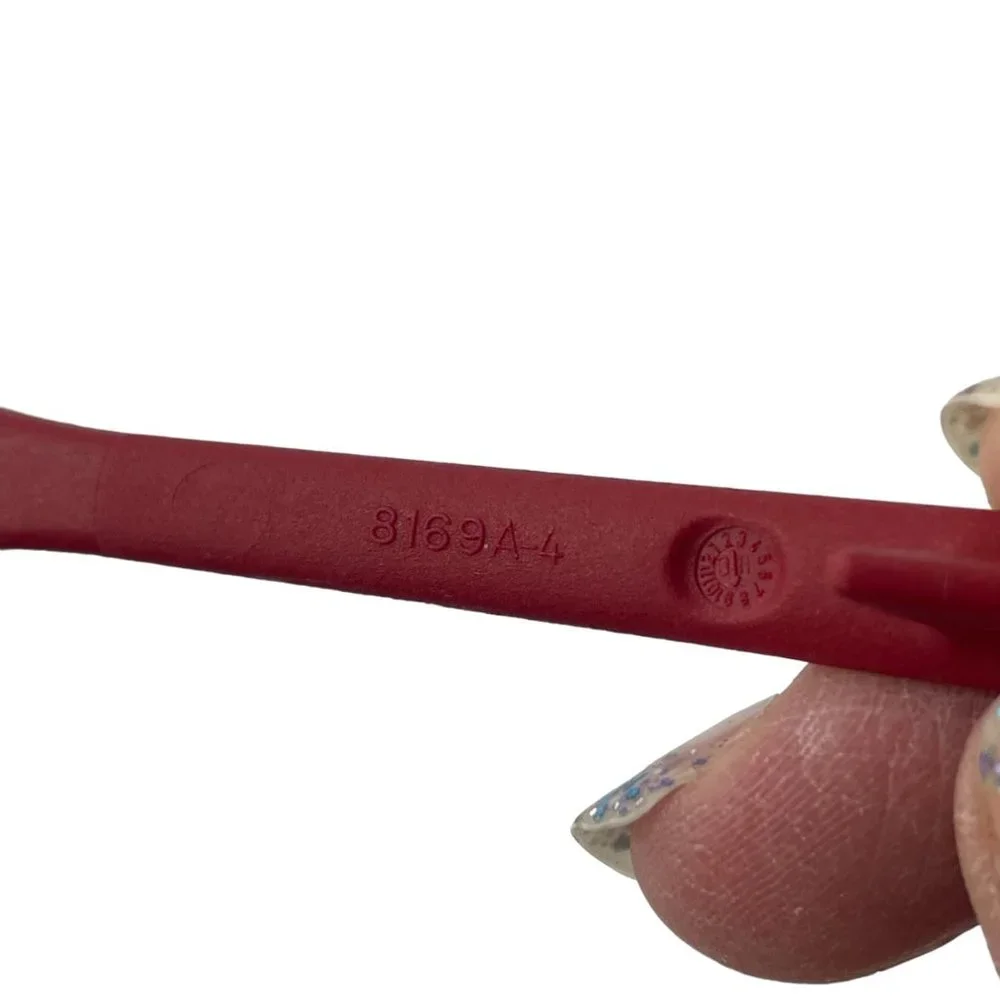 Tupperware Lobster‎ Oyster Crab Fork Pick #8169 Red Lot of 3